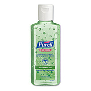 PURELL Advanced Soothing Gel Hand Sanitizer, 4 oz Flip-Cap Bottle, Fresh Scent with Aloe and Vitamin E, 24/Carton (9631CT)