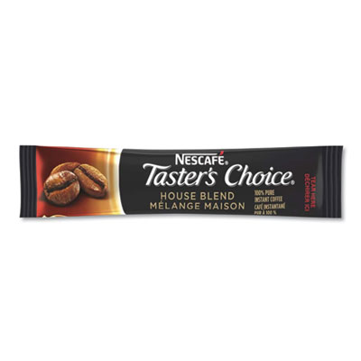 Nescaf Taster's Choice House Blend Instant Coffee, 0.1oz Stick, 6/Box, 12Box/Carton (32486)