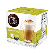 NESCAF Dolce Gusto Capsules, Cappuccino, 48/Carton (27376)