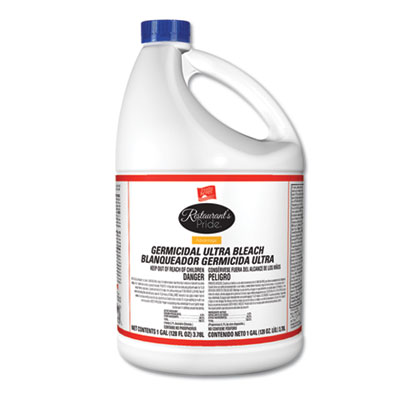 Restaurant's Pride Ultra Germicidal Bleach, 1 Gallon Bottle, 6/carton (11005915041)