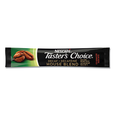 Nescaf Taster's Choice Stick Pack, Decaf, 0.06oz, 80/Box (66488)