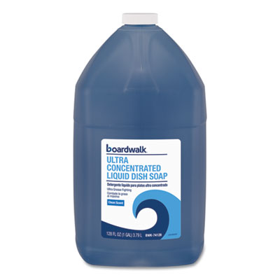 Boardwalk ULTRA CONCENTRATED LIQUID DISH SOAP, CLEAN, 1 GAL (BWK74128EA)