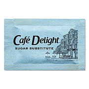 Caf Delight BLUE SWEETENER PACKETS, 0.08 G PACKET, 2000 PACKETS/BOX (11103)