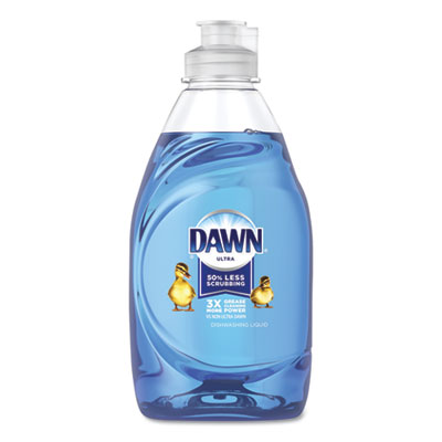 Ultra Liquid Dish Detergent, Dawn Original, 7 oz Bottle, 18/Carton (41134)
