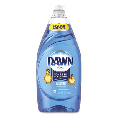 Ultra Liquid Dish Detergent, Dawn Original, 40 oz Bottle, 8/Carton (91064)