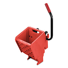 Rubbermaid Commercial WaveBrake 2.0 Wringer, Side-Press, Plastic, Red, 2/Carton (2064884)