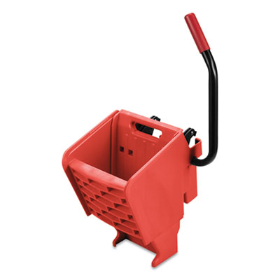 Rubbermaid Commercial WaveBrake 2.0 Wringer, Side-Press, Plastic, Red, 2/Carton (2064884)