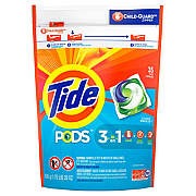 Tide Pods, Laundry Detergent, Clean Breeze, 35/Pack, 4 Pack/Carton (93126CT)