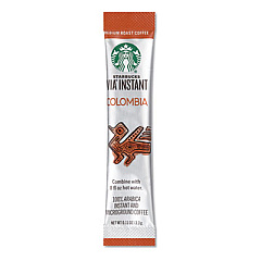 Starbucks VIA Ready Brew Coffee, 3/25oz, Colombia, 50/Box (11008131)