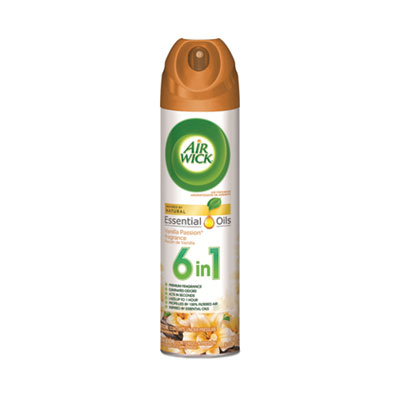 Air Wick AEROSOL AIR FRESHENER, VANILLA INDULGENCE, 8 OZ AEROSOL, 12/CARTON (05768)