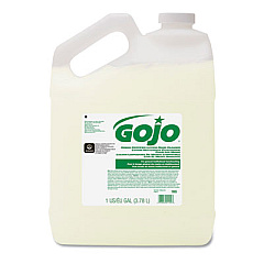 GOJO Green Certified Lotion Hand Cleaner, Floral Scent, 1 gal Bottle, 4/Carton (186504)