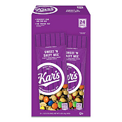 Kar's Nuts Caddy, Sweet 'N Salty Mix, 2 oz Packets, 24/Box (SN08387)