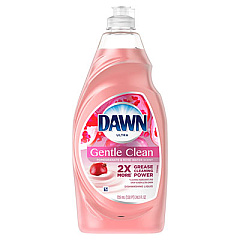 Dawn Ultra Gentle Clean, Pomegranate Splash, 24 oz Bottle, 10/Carton (74093)