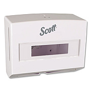 Scottfold Folded Towel Dispenser, 10.75 x 4.75 x 9, White (09214)