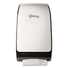 Kleenex Premiere Folded Towel Dispenser, 10.6 x 5.48 x 18.79, White (39640)