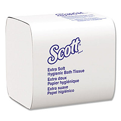 Scott Hygienic Bath Tissue, Septic Safe, 2-Ply, White, 250 Sheets/Pack, 36 Packs/Carton (48280)