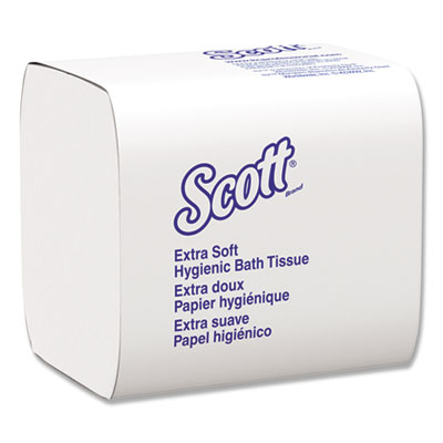 Scott Hygienic Bath Tissue, Septic Safe, 2-Ply, White, 250 Sheets/Pack, 36 Packs/Carton (48280)