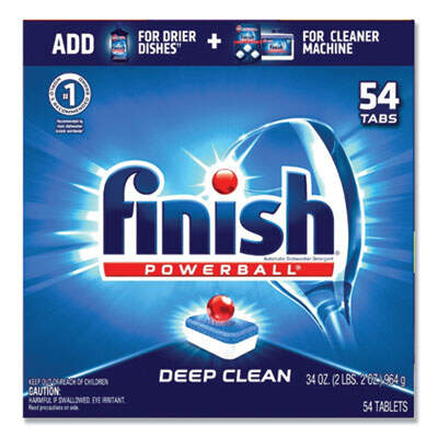 FINISH 81158BX Powerball Dishwasher Tabs