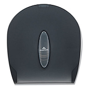 Georgia Pacific Professional Jumbo Jr. Bathroom Tissue Dispenser, Single Roll, 10.6 x 5.4 x 11.3, Translucent Smoke (59009)