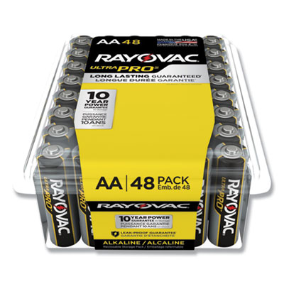 Rayovac ULTRA PRO ALKALINE AA BATTERIES, 48/PACK (ALAA48PPJ)
