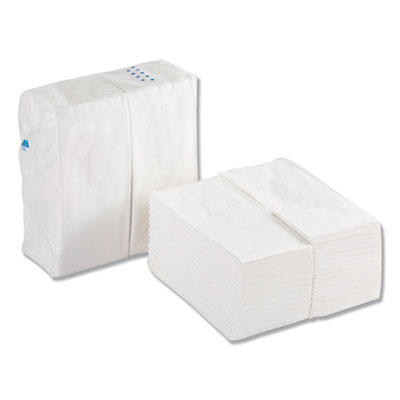 Georgia Pacific Professional 1/8 Fold Dinner Napkins, 15 X 16, White, 100/pack (31436)