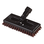 Carlisle Swivel Scrub Brush, DuPont Tynex A Bristles, 8" Block, Rust, Dozen (36531027DZ)