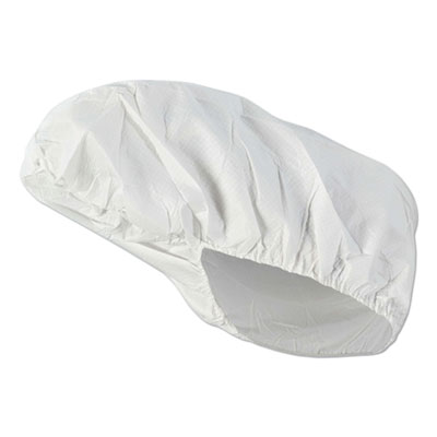 KleenGuard A40 Liquid/Particle Protection Shoe Covers, White, X-Large-2X-Large, 400/CT (44494)