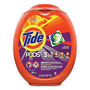 Tide Detergent Pods, Spring Meadow, 96/Tub, 4 Tubs/Carton (80163)