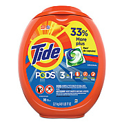 Detergent Pods, Tide Original Scent, 96/Tub, 4 Tubs/Carton (80145)