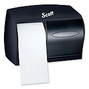 Scott Essential Coreless SRB Tissue Dispenser for Business, 11 x 6 x 7.6, Black (09604)