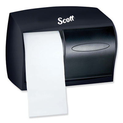Scott Essential Coreless SRB Tissue Dispenser for Business, 11 x 6 x 7.6, Black (09604)