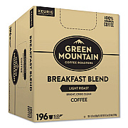 Green Mountain Coffee BREAKFAST BLEND BULK K-CUPS, 196/CARTON (8007)