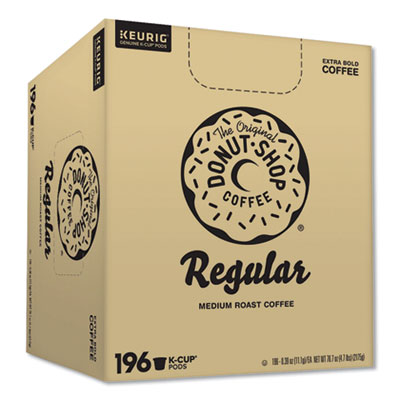 The Original Donut Shop DONUT SHOP REGULAR BULK K-CUPS, 196/CARTON (7995)
