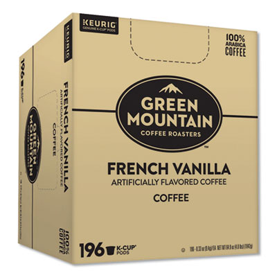 Green Mountain Coffee COLOMBIA FRENCH VANILLA BULK K-CUPS, 196/CARTON (7999)