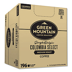 Green Mountain Coffee COLOMBIA SELECT SINGLE ORIGIN BULK K-CUPS, 196/CARTON (7996)