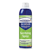 Microban 24-Hour Disinfectant Sanitizing Spray, Citrus, 15 oz Aerosol Spray (30130EA)