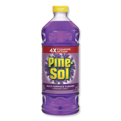 Pine-Sol Multi-Surface Cleaner, Lavender, 48oz Bottle, 8/carton (40272CT)
