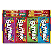 Wrigleys 884614 Skittles & Starburst Candy Variety Pack