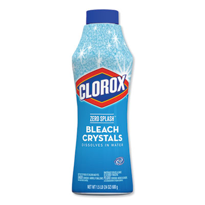 Clorox Control Bleach Crystals, Regular, 24 Oz Canister, 6/carton (31342)