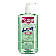 PURELL ADVANCED SOOTHING GEL HAND SANITIZER, FRESH SCENT WITH ALOE AND VITAMIN E, 1 L PUMP BOTTLE, 4/CARTON (308104CMR)