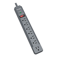 Kensington Guardian Premium Surge Protector, 7 Outlets, 6 ft Cord, 540 Joules, Gray (38217)