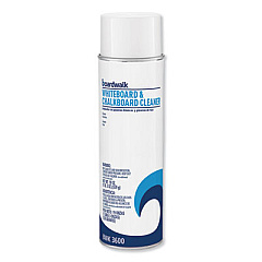 Boardwalk Whiteboard and Chalkboard Cleaner, 19 oz Spray Can, 12/Carton (BWK3600)
