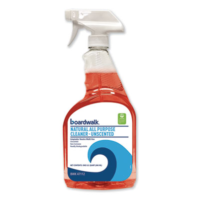 Boardwalk Natural All Purpose Cleaner, Unscented, 32 oz Spray Bottle (BWK47112EA)