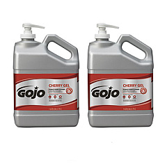 GOJO Cherry Gel Pumice Hand Cleaner, Cherry Scent, 1 gal, 2/Carton (235802)