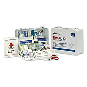 First Aid Only ANSI Class A Bulk First Aid Kit, 89 Pieces, Metal Case (90560)