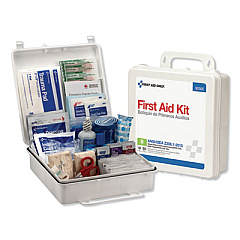 First Aid Only Bulk ANSI 2015 Compliant First Aid Kit, 199 Pieces, Plastic Case (90566)