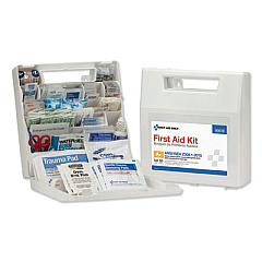 First Aid Only ANSI Class A+ First Aid Kit for 50 People, 183 Pieces, Plastic Case (90639)