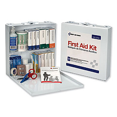 First Aid Only First Aid Station for 50 People, 196 Pieces, OSHA Compliant, Metal Case (226U)