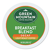 Green Mountain Coffee Decaf Variety Coffee K-Cups, 88/Carton (6503CT)