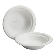 AbilityOne 7350013322111, SKILCRAFT Disposable Paper Bowls, 6" dia, Natural, 1,000/Box